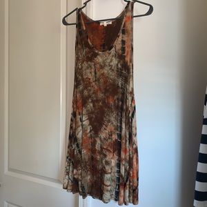 Vestique tie dye dress